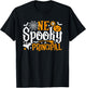 One Spooky Principal Funny Halloween Costume T-Shirt - T-Shirt | Black