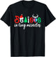 Believe In Tiny Miracles Reindeer Christmas Funny NICU Nurse T-Shirt - T-Shirt | Black