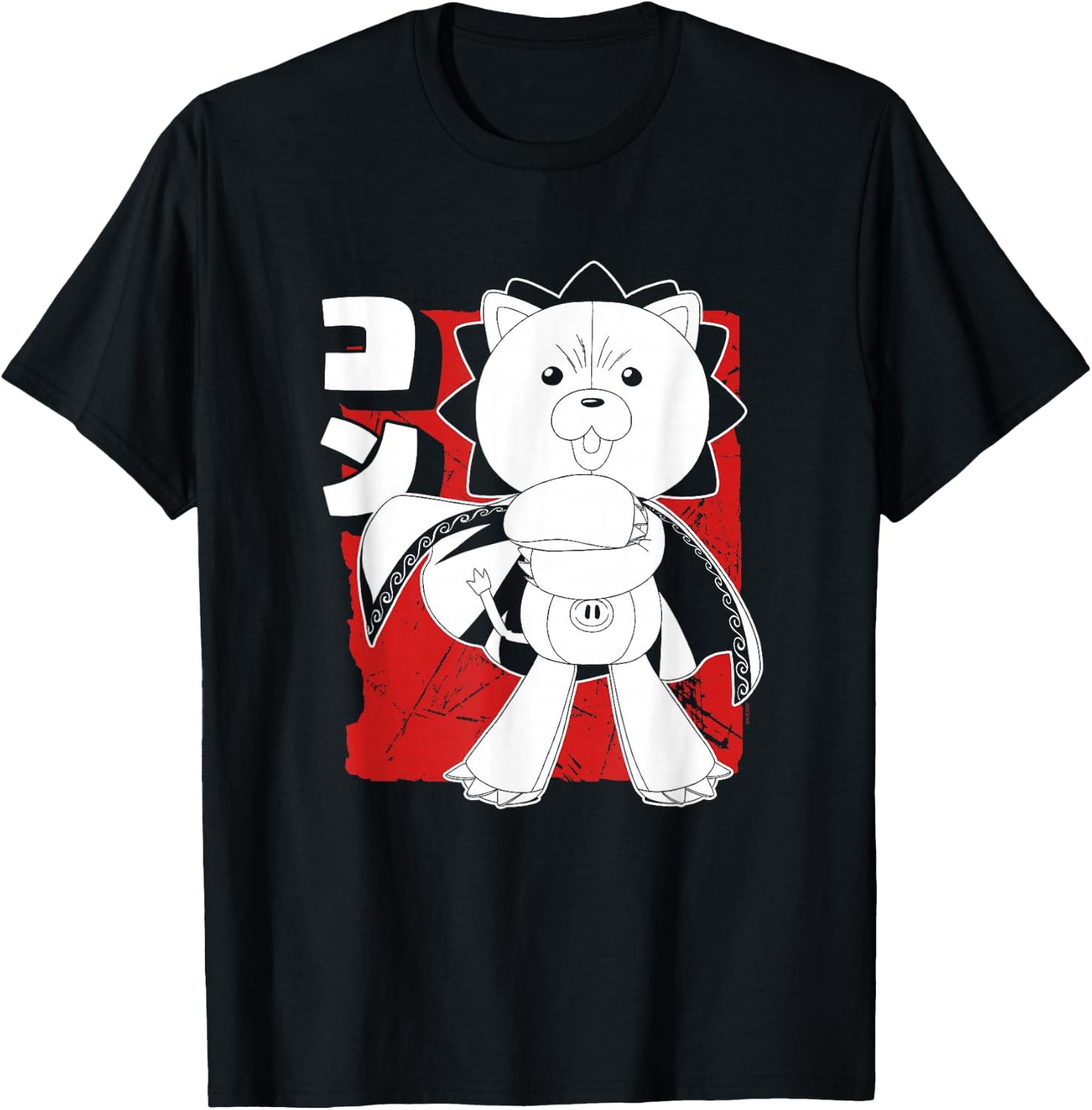 Bleach Kon with Cape Anime T-Shirt - T-Shirt | Black