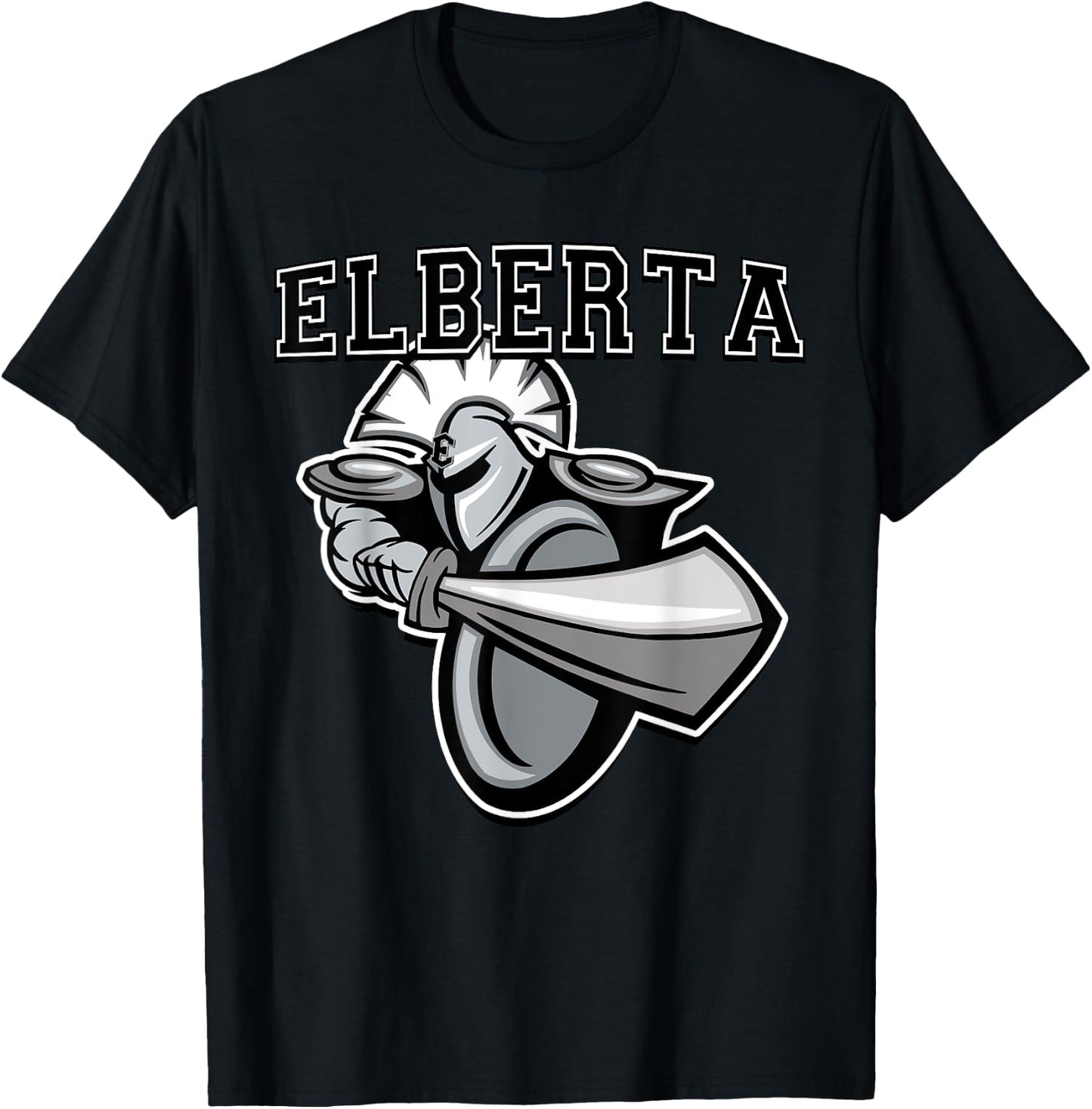 Elberta Warriors Team Spirit T-Shirt - T-Shirt | Black