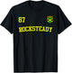 ROCKSTEADY 1967 Vintage Ska Reggae Music Jamaica Flag Jersey T-Shirt - T-Shirt | Black