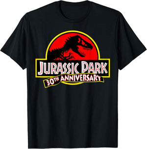 Jurassic Park 30th Anniversary T-Shirt - T-Shirt | Black