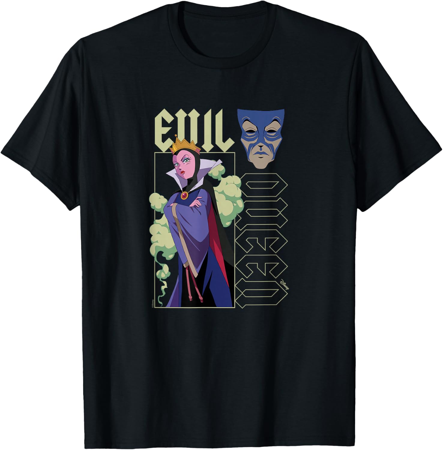 Disney Princess - Evil Queen T-Shirt - T-Shirt | Black
