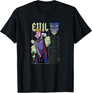 Disney Princess - Evil Queen T-Shirt - T-Shirt | Black