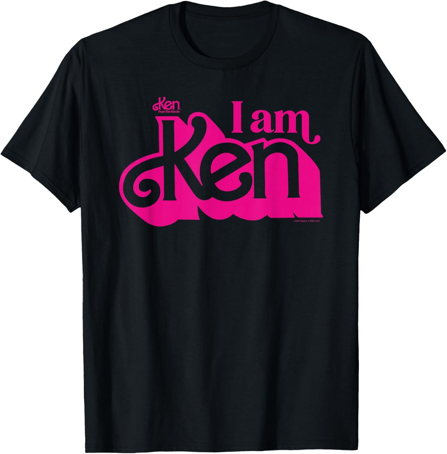 Barbie The Movie - I Am Ken T-Shirt - T-Shirt | Black