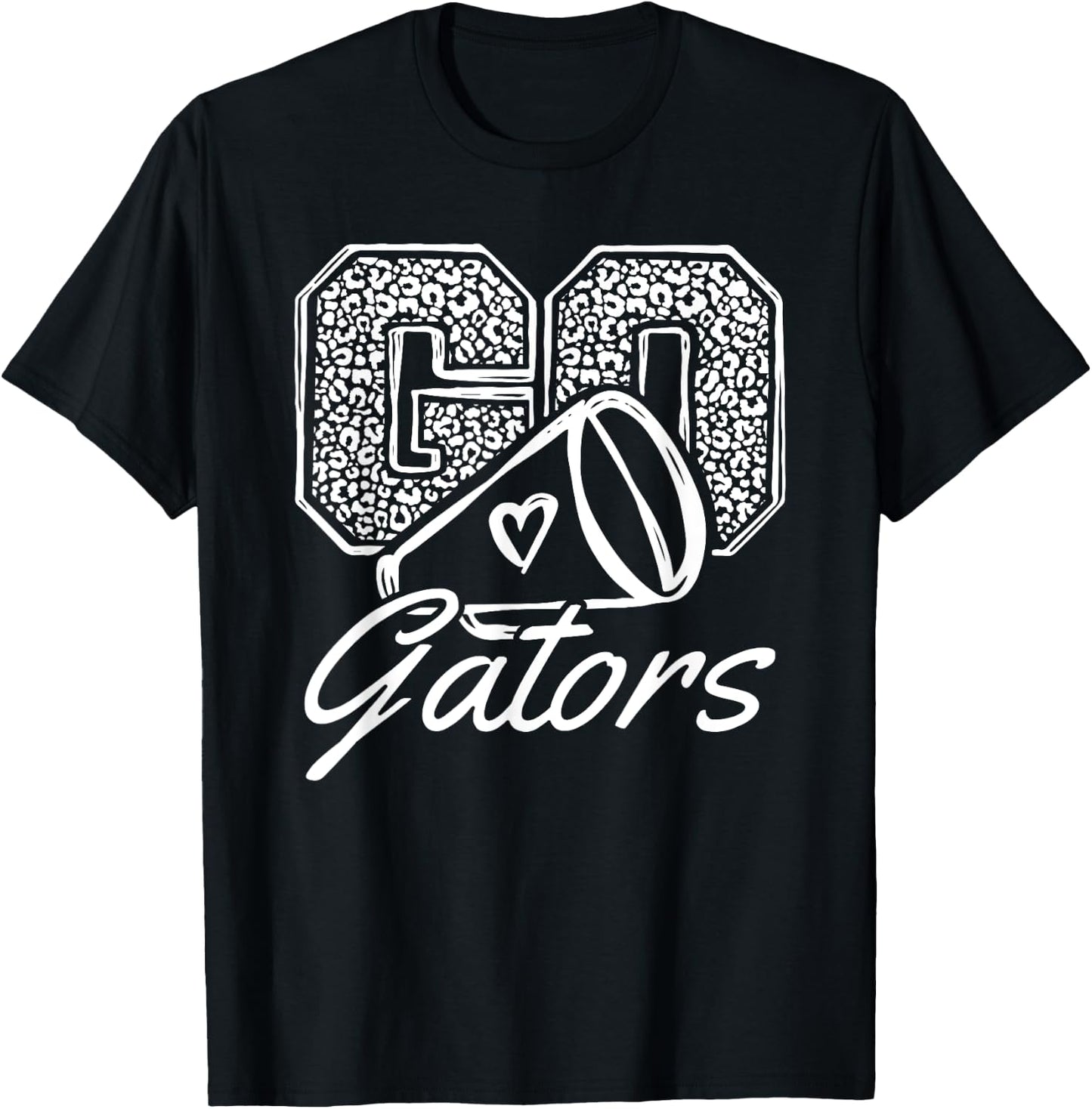 Go Cheer Gators Sports Name Gifts Men Women Boy Girl T-Shirt - T-Shirt | Black