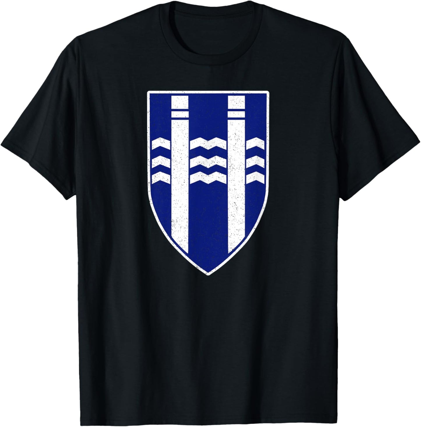 Reykjavik Iceland Flag Coat of Arms T-Shirt - T-Shirt | Black