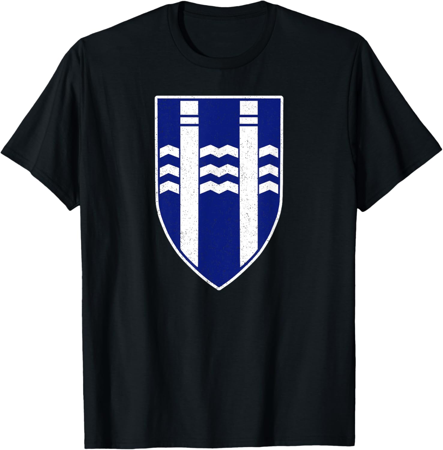 Reykjavik Iceland Flag Coat of Arms T-Shirt - T-Shirt | Black