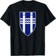 Reykjavik Iceland Flag Coat of Arms T-Shirt - T-Shirt | Black