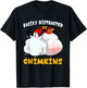 Funny Fat Chicken Chimkin Easily Distracted By Chimkins T-Shirt - T-Shirt | Black
