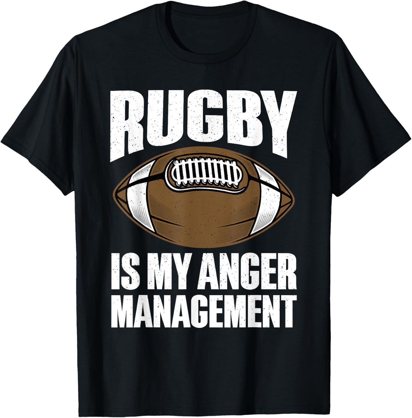 Funny Rugby Design Women Football Sport Rugby Player T-Shirt - T-Shirt | Black