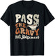 Funny Pass The Gravy Thanksgiving T-Shirt - T-Shirt | Black