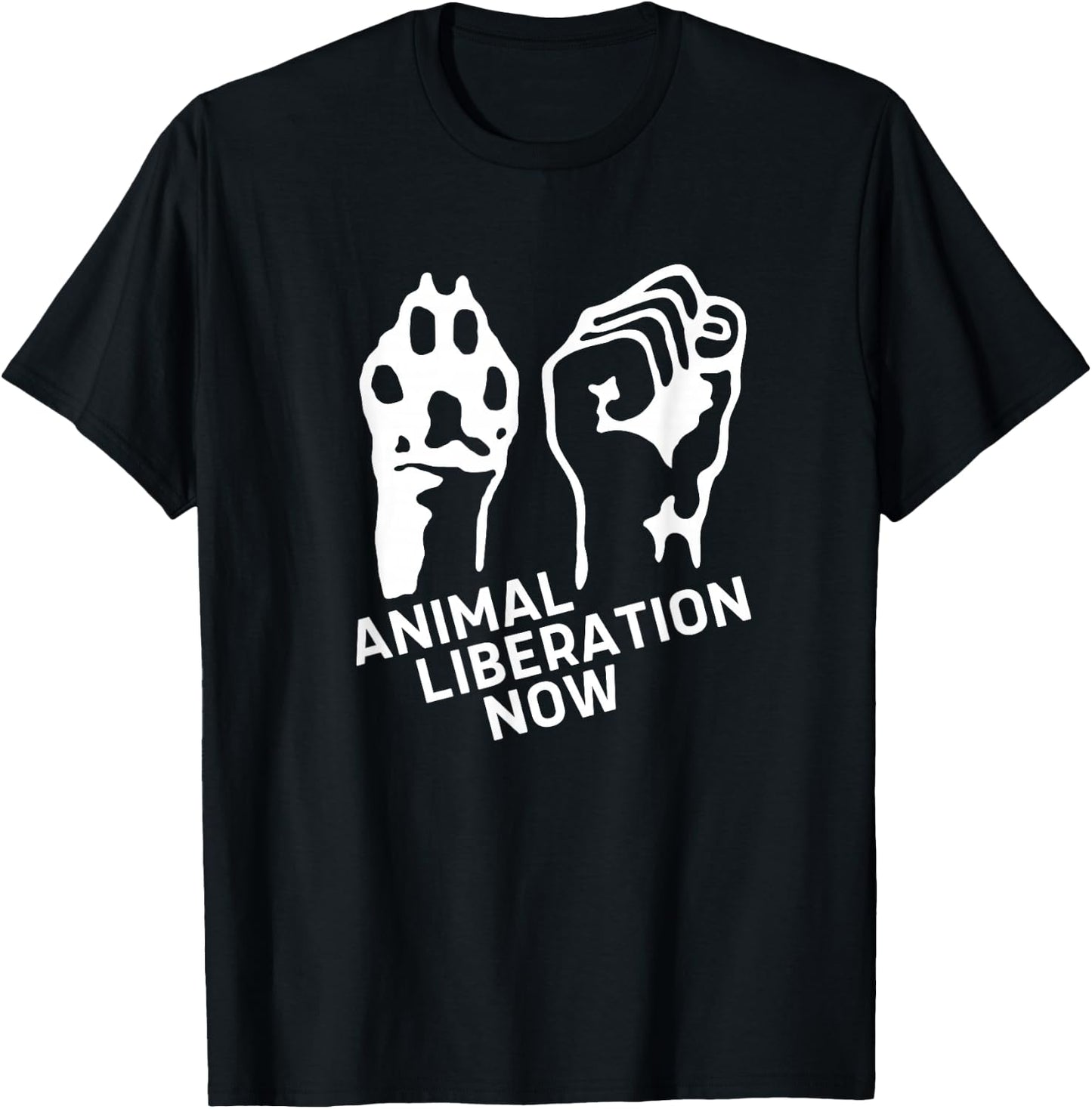 Animal Liberation Shirt, Animal Rights, Vegan T-Shirt - T-Shirt | Black
