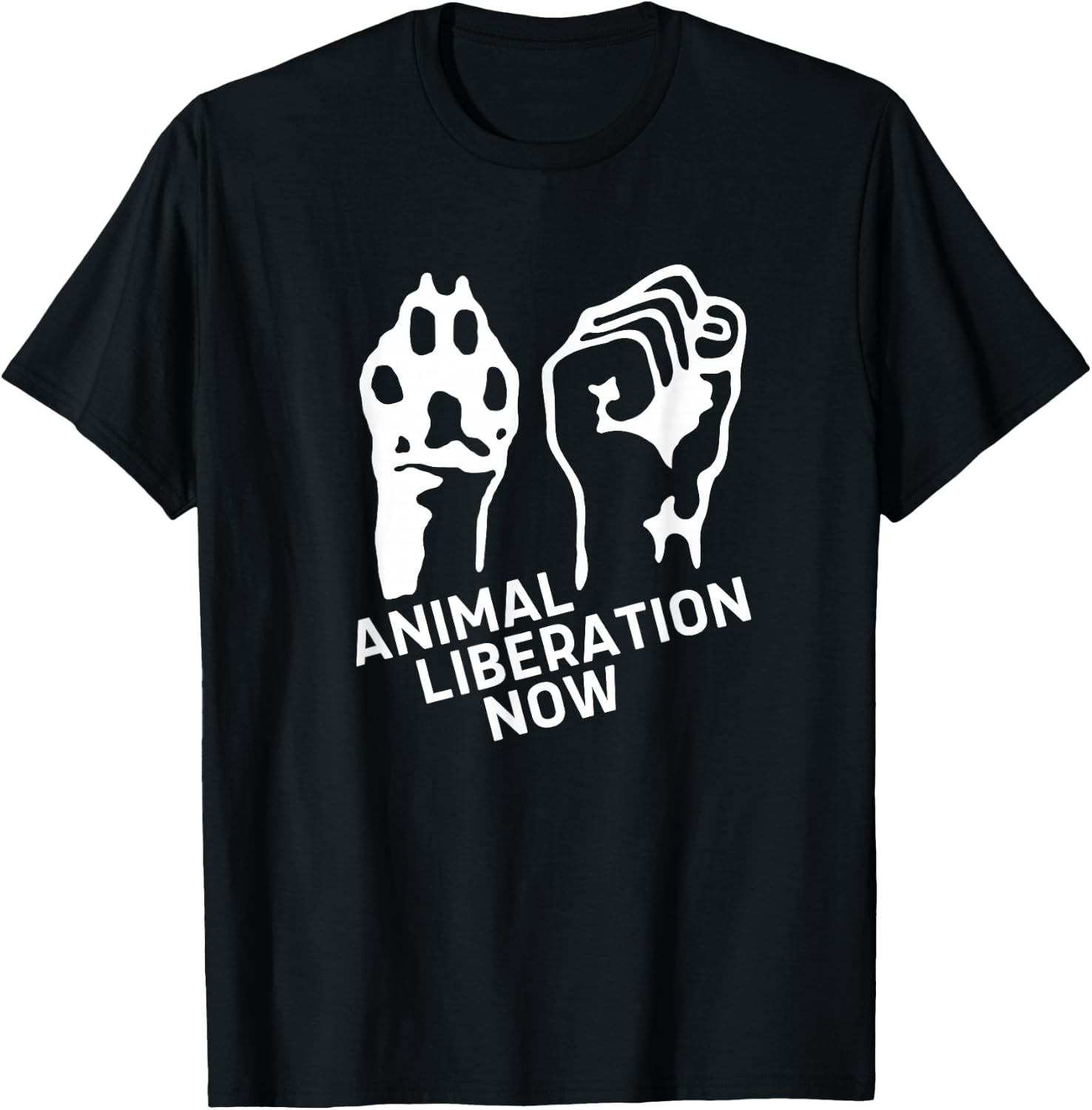 Animal Liberation Shirt, Animal Rights, Vegan T-Shirt - T-Shirt | Black