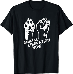 Animal Liberation Shirt, Animal Rights, Vegan T-Shirt - T-Shirt | Black