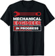 Mechanical Engineer in Progress T-Shirt - T-Shirt | Black