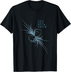 Maxwell Equation Physics Study Science Lover Physicist T-Shirt - T-Shirt | Black