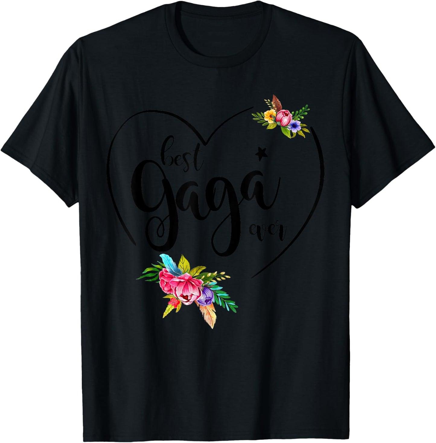 Best Gaga Ever - Gaga T-Shirt - T-Shirt | Black