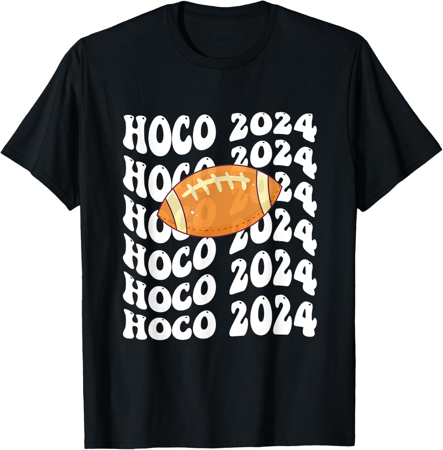 Retro Hoco 2024 Shirt Homecoming Shirt School Reunion T-Shirt - T-Shirt | Black