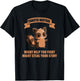 Chaotic neutral might help you fight might steal your stuff T-Shirt - T-Shirt | Black
