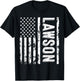 Lawson Last Name Funny Surname Team Lawson Family Reunion T-Shirt - T-Shirt | Black
