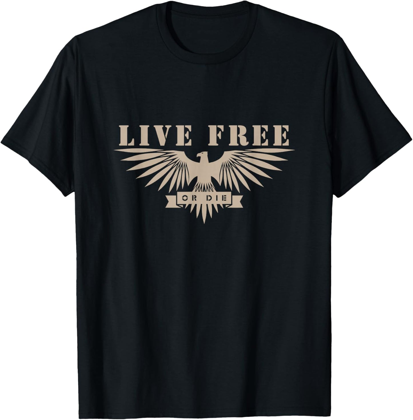 Live Free T-Shirt - T-Shirt | Black