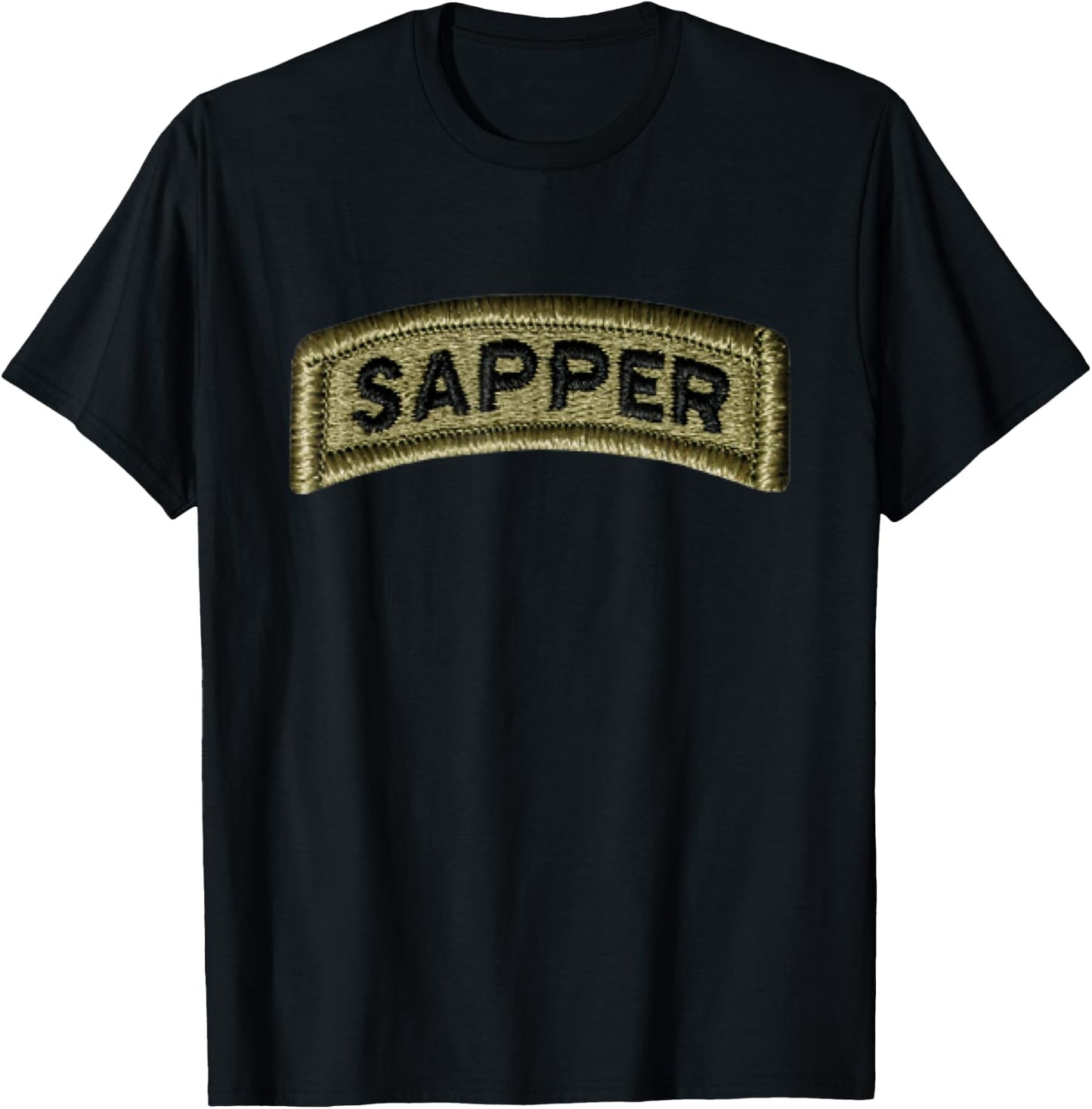 Sapper Tab T-Shirt - T-Shirt | Black