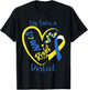 My Sister is Down Right Perfect Cute Down Syndrome Awareness T-Shirt - T-Shirt | Black