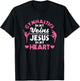 Gymnastics In My Veins Jesus In My Heart Christian Gymnast T-Shirt - T-Shirt | Black
