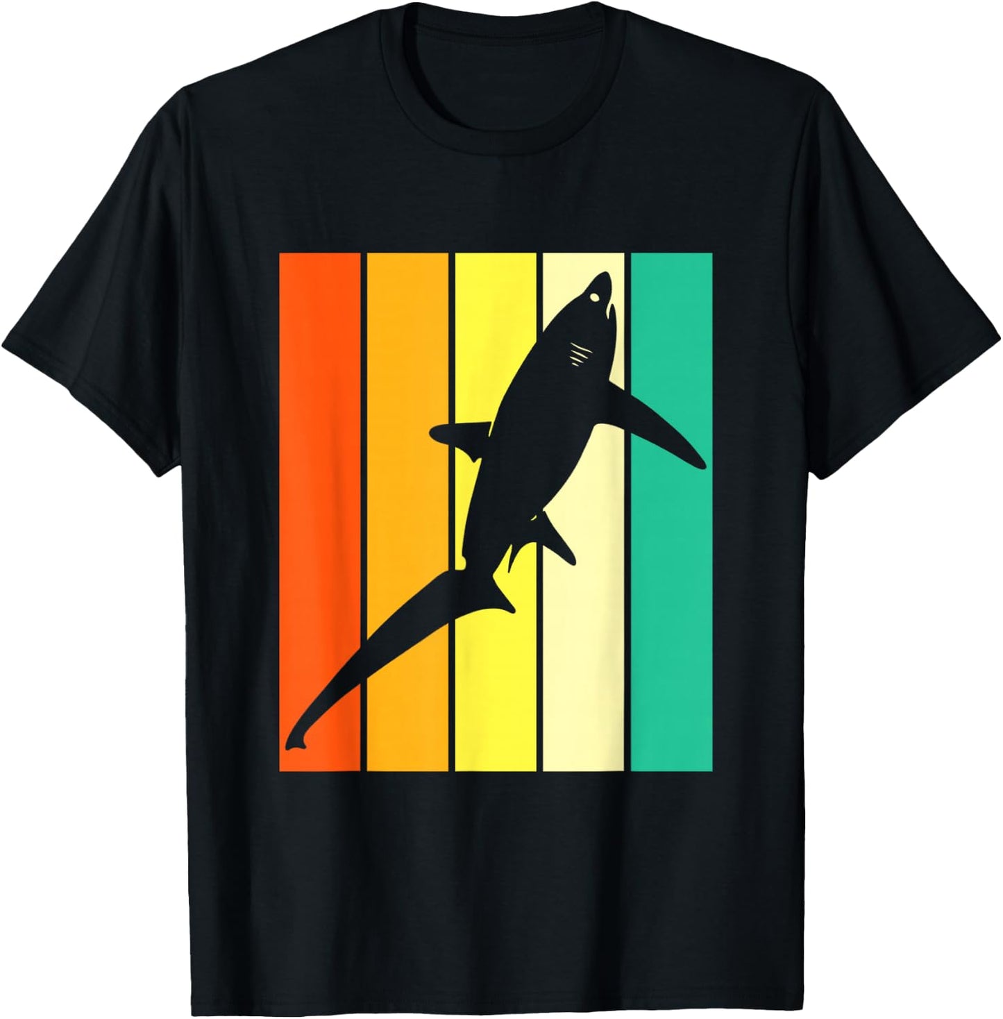 Vintage Thresher Shark T-Shirt - T-Shirt | Black