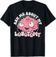 Ask Me After My Lobotomy Funny Brain Tumour Bewus T-Shirt - T-Shirt | Black