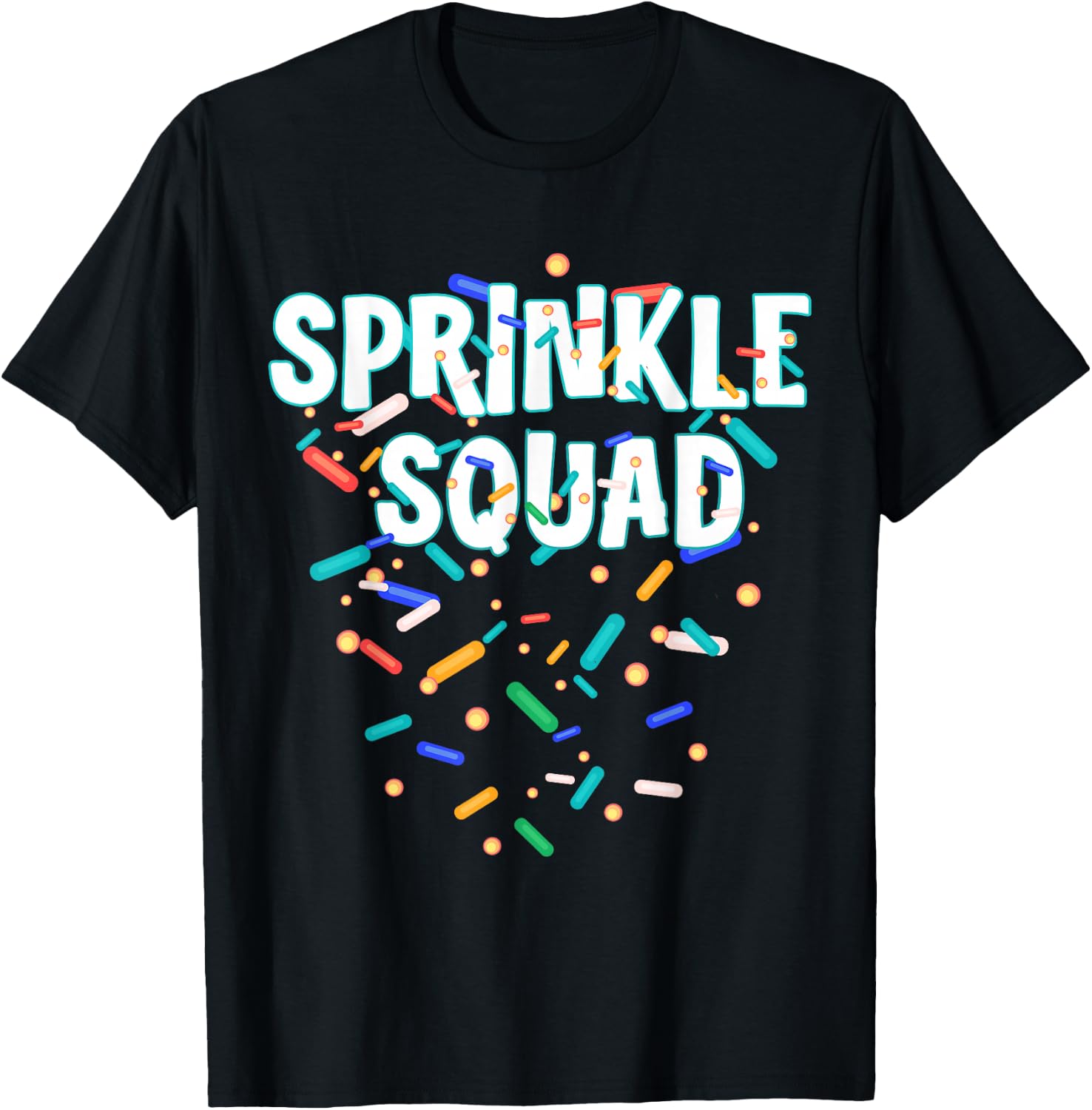 Sprinkle Squad T-Shirt - T-Shirt | Black