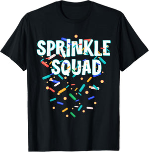 Sprinkle Squad T-Shirt - T-Shirt | Black