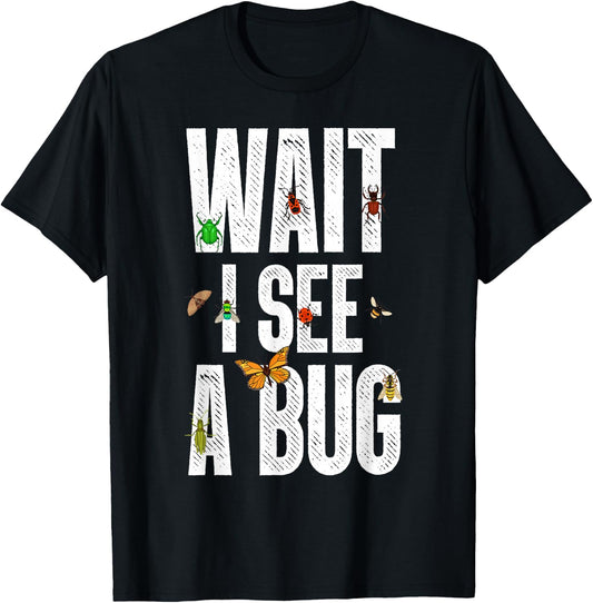 Cool Entomology Women Kids Lady Bug Lover Insect T-Shirt - T-Shirt | Black