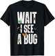 Cool Entomology Women Kids Lady Bug Lover Insect T-Shirt - T-Shirt | Black