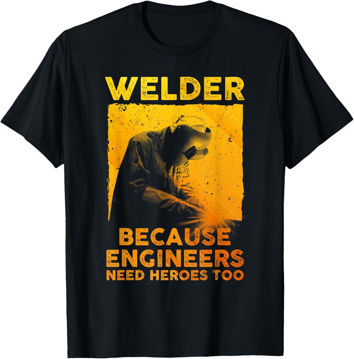 Best Welding Art Men Dad MIG/TIG Welder Lover Metal Workers T-Shirt - T-Shirt | Black
