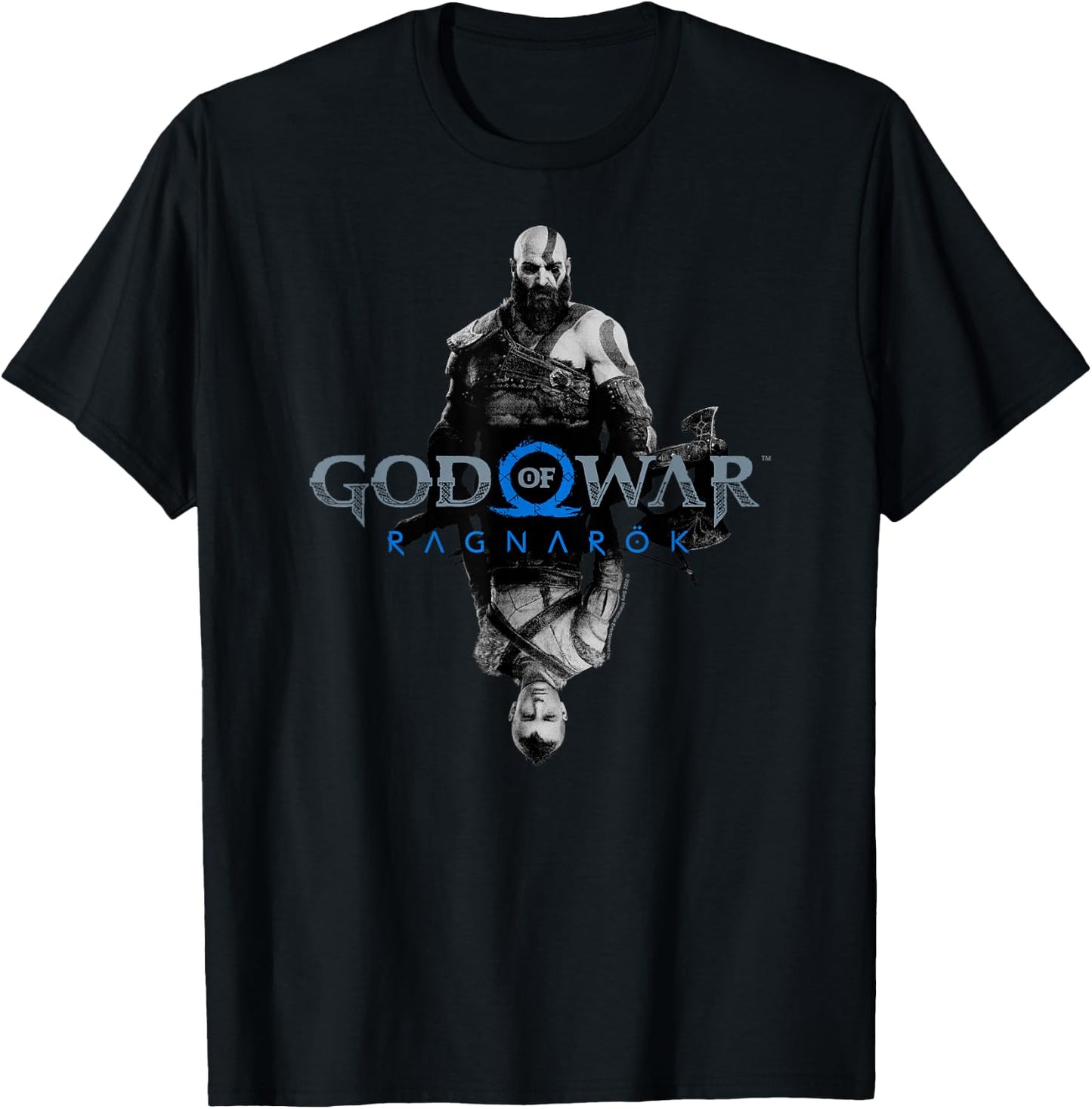 God of War: Ragnarok Kratos and Atreus T-Shirt - T-Shirt | Black