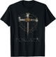 Vintage Forgiven 3 Nails Crown Of Thorns T-Shirt - T-Shirt | Black