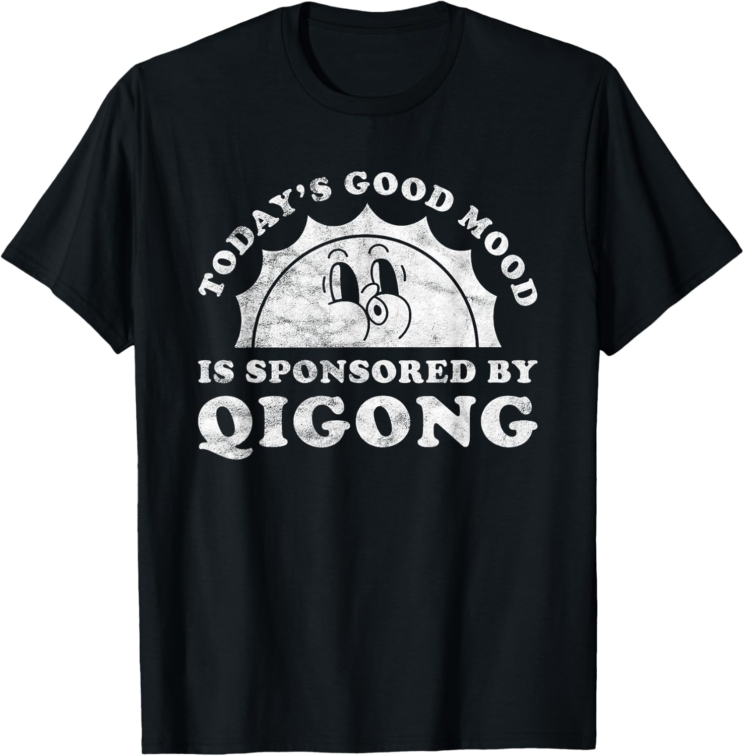 Funny Cute Retro Vintage Qigong T-Shirt - T-Shirt | Black