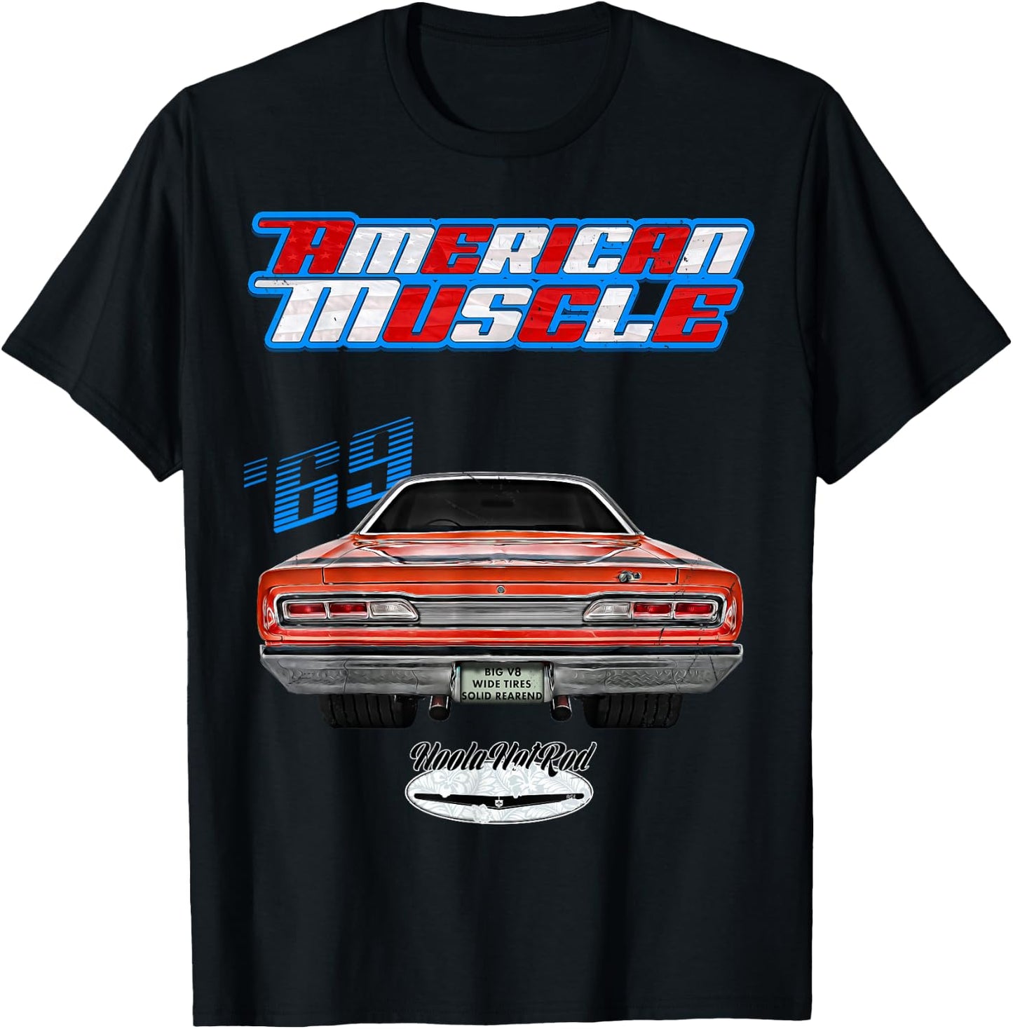 1969 Super Bee,Coronet 500,Hot Rod,Muscle Car,Magnum,Wedge T-Shirt - T-Shirt | Black