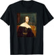 Mary Shelley Portrait Painting (1840) T-Shirt - T-Shirt | Black