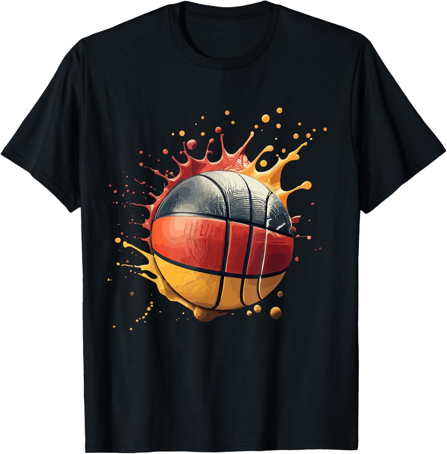 Basketball Germany T-Shirt - T-Shirt | Black