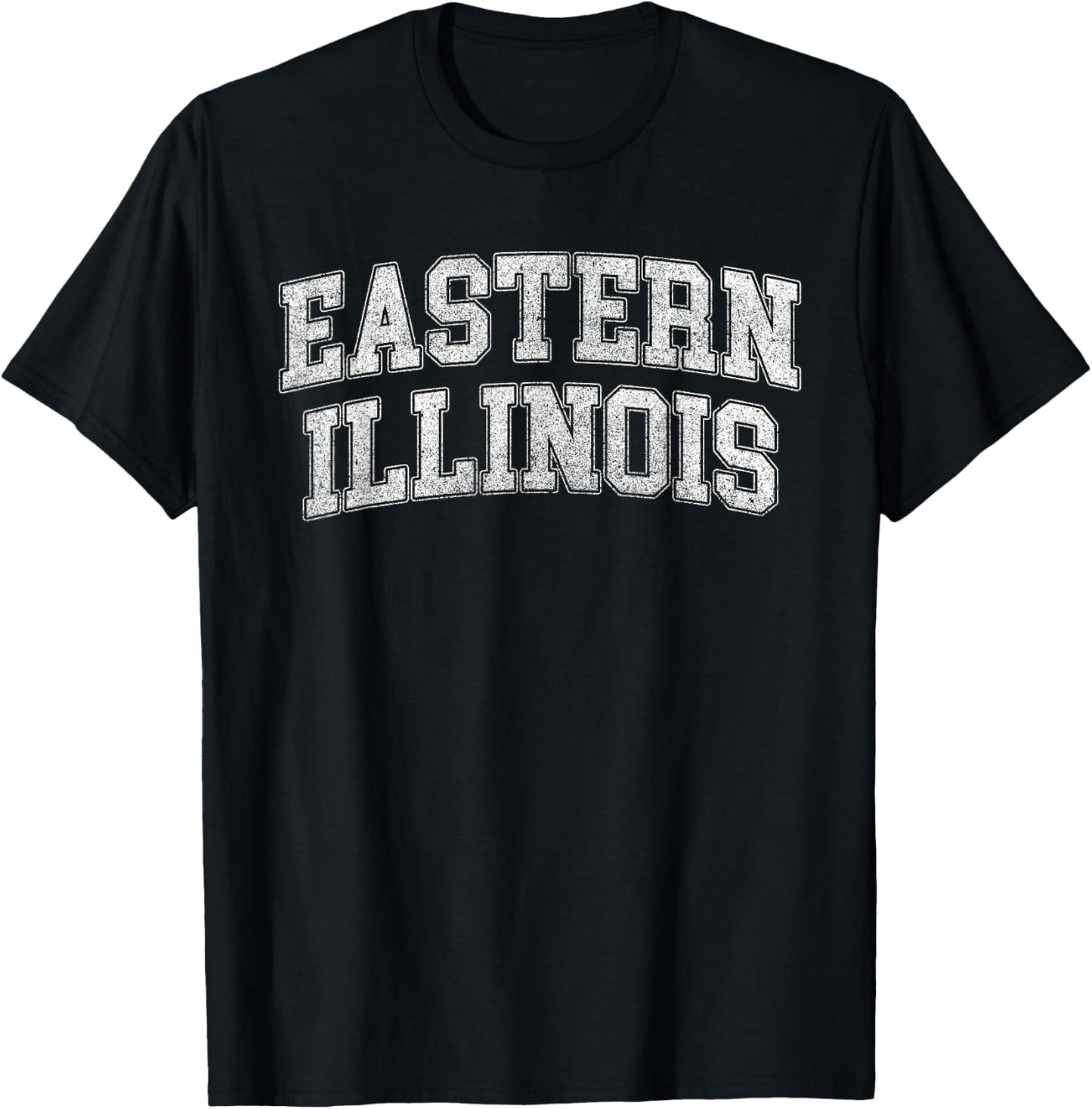 Eastern Illinois Athletic Arch College University Alumni T-Shirt - T-Shirt | Black