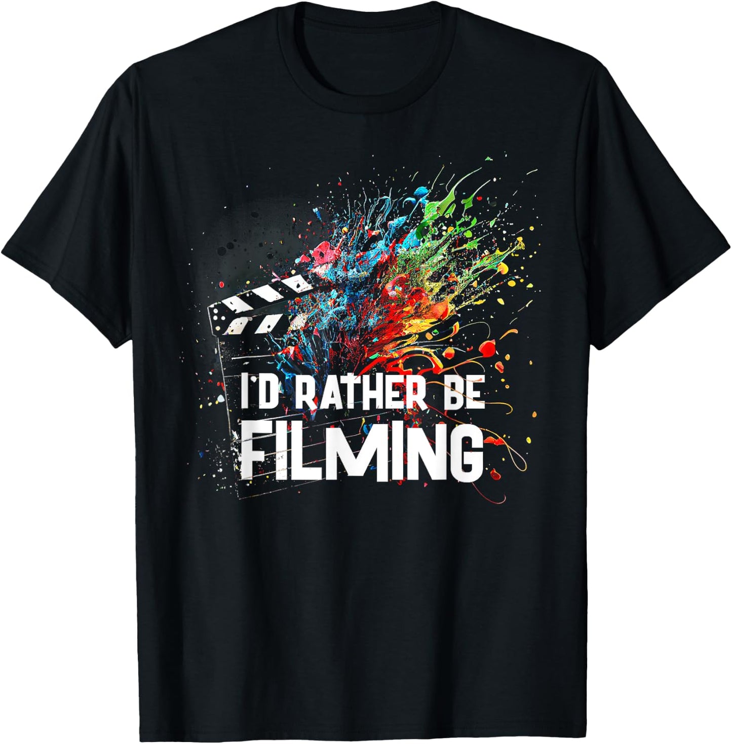 Filmmaker Film Director Filming Filmmaking T-Shirt - T-Shirt | Black