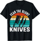 Fear The Blunt Knives - Chef T-Shirt - T-Shirt | Black