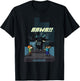 Minecraft Rawr!! Alex And Steve Fighting Off Warden T-Shirt - T-Shirt | Black
