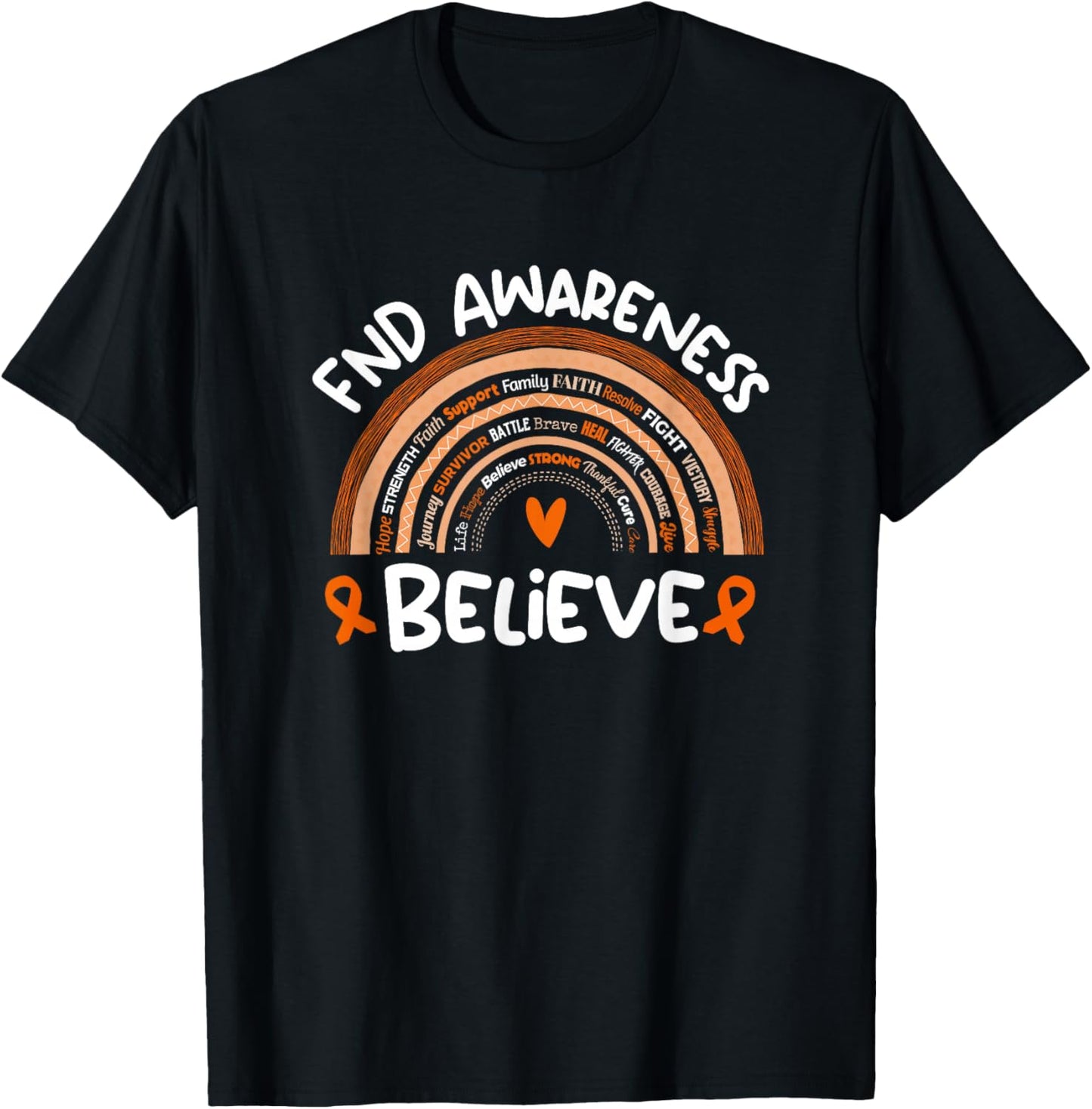 Functional Neurological Disorder Awareness Month Shirt | FND T-Shirt - T-Shirt | Black