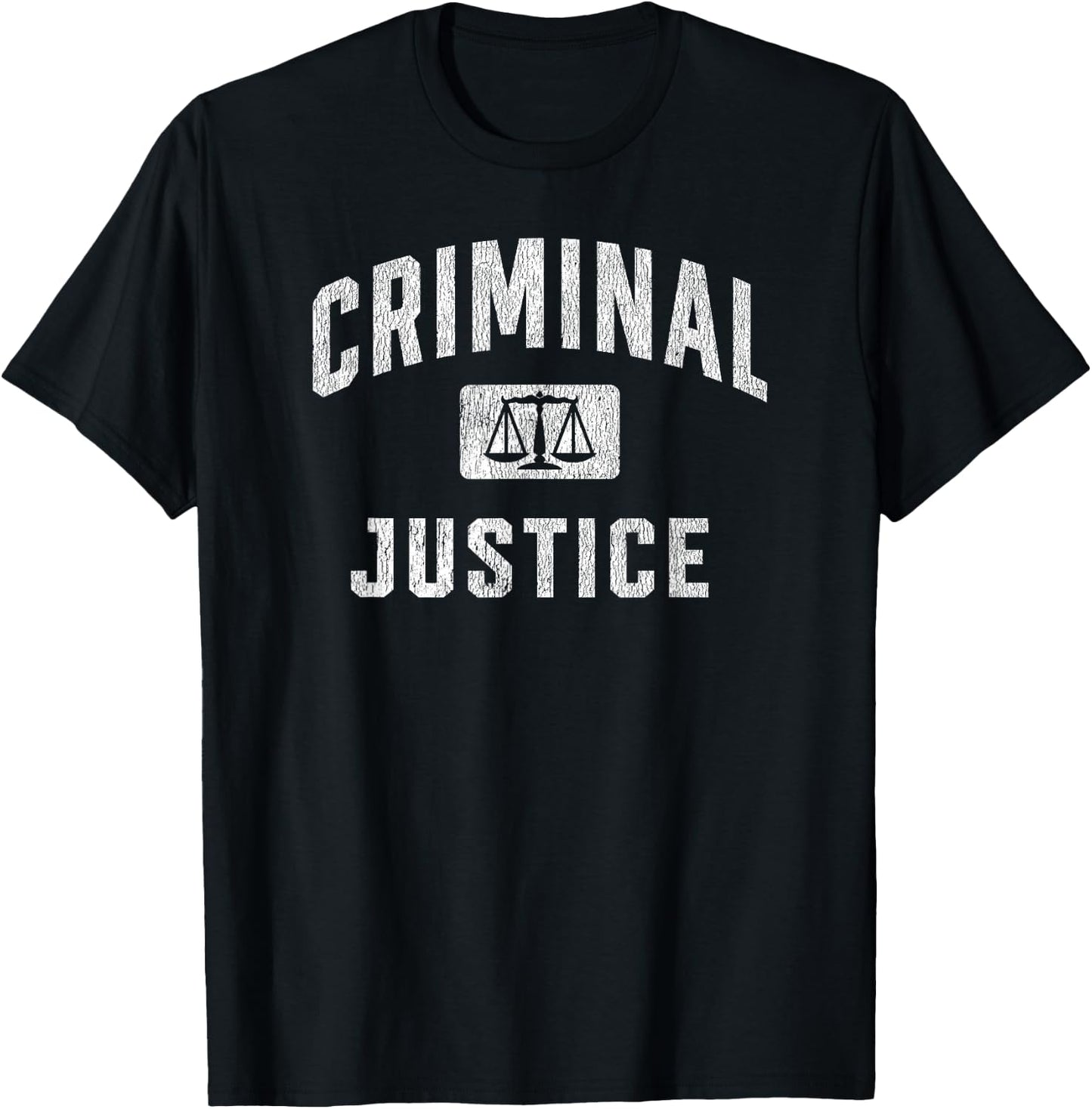 Future Criminal Justice Major College Graduate Graduation T-Shirt - T-Shirt | Black