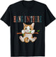 Hang In There Baby Cat T-Shirt - T-Shirt | Black