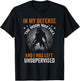 Funny in My Defense Werewolf Halloween Moon Men, Women T-Shirt - T-Shirt | Black
